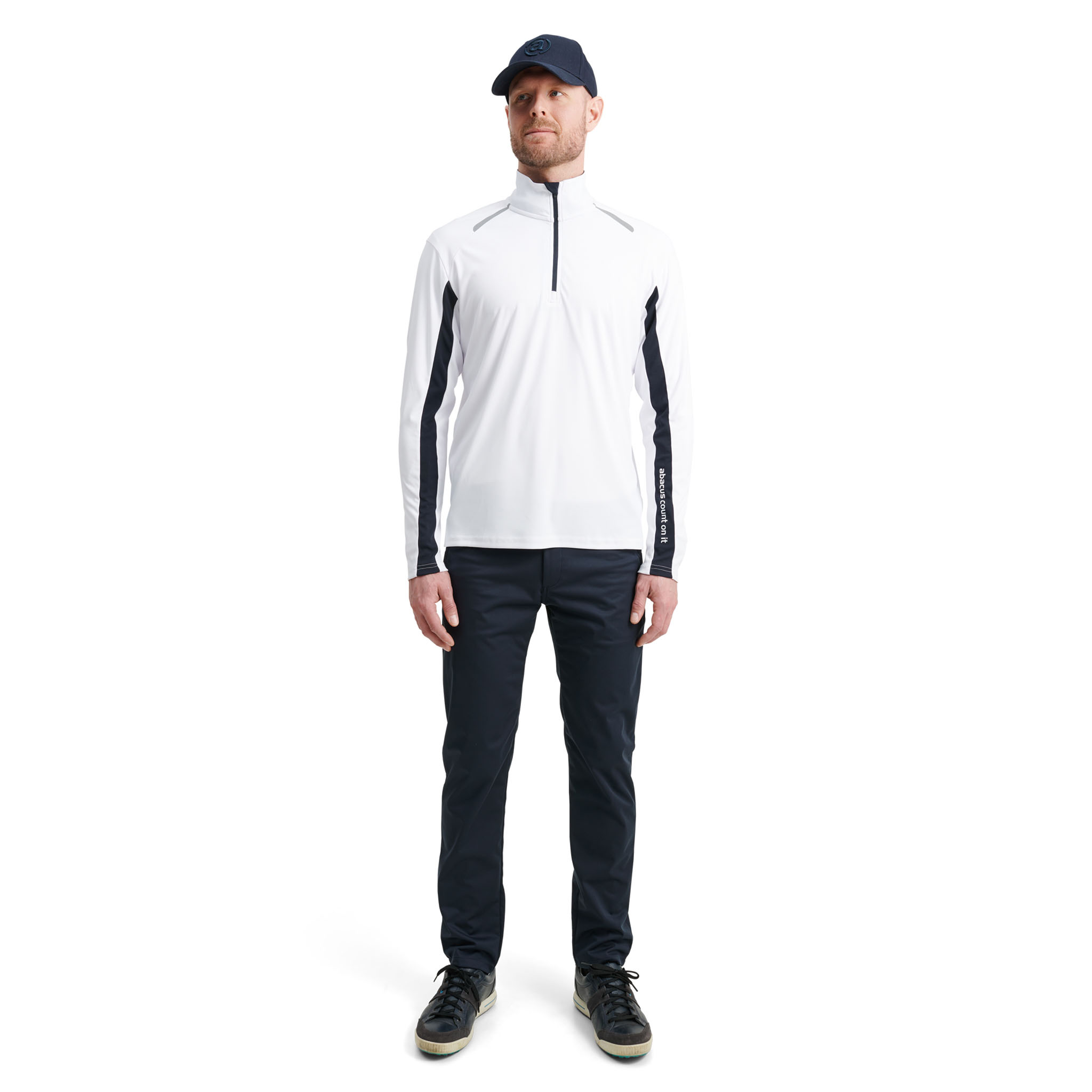 LYG-Abacus-Cypress-herre-6740-193-modelfront LYG Abacus Cypress Halfzip Herre - Billede 2