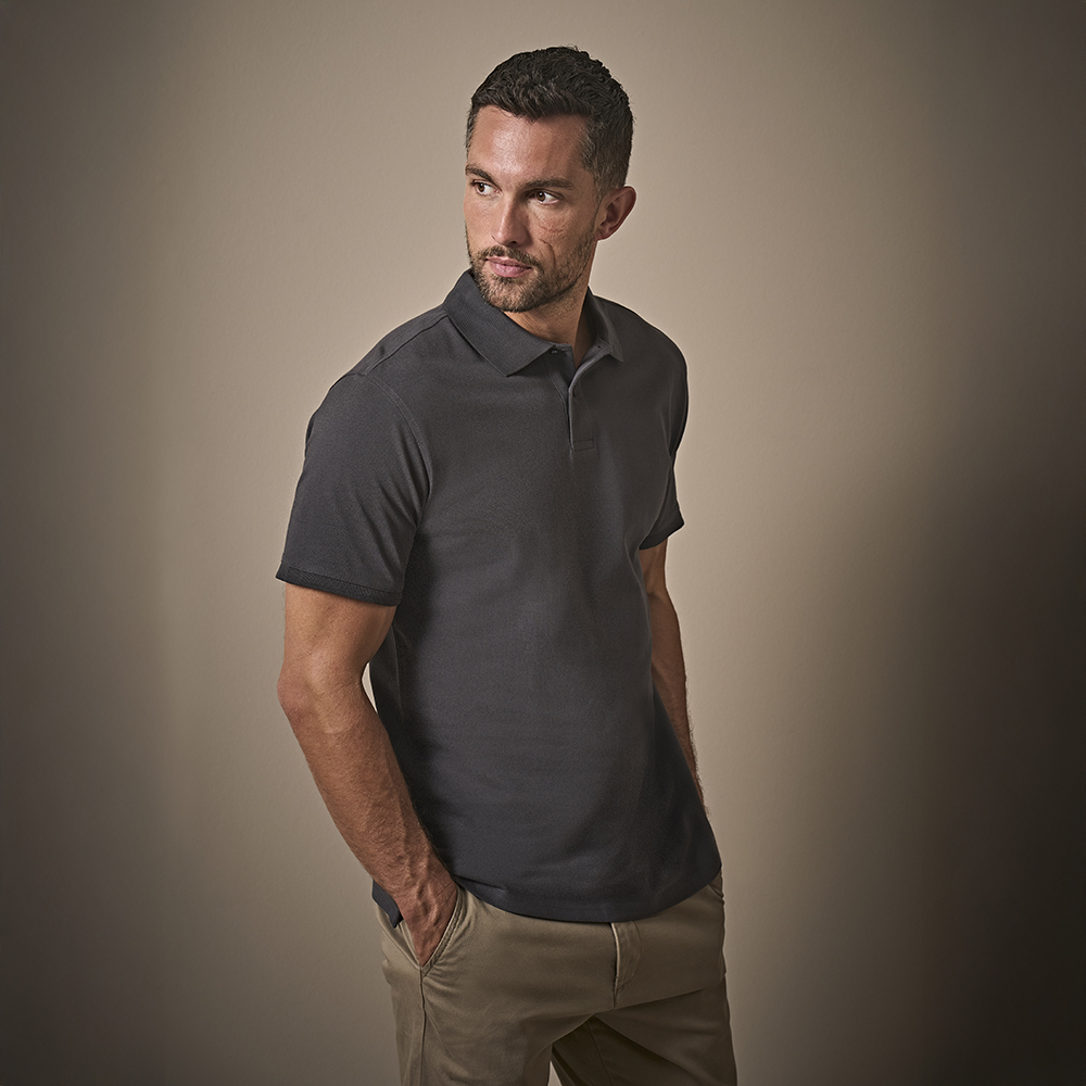 Polo-med-logo-broderi-model-Heavy-TeeJays-herre Polo-med-logo-broderi-model-Heavy-TeeJays-herre