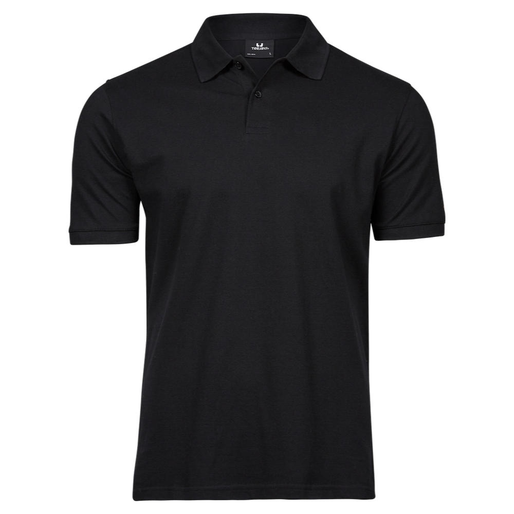 Polo-med-logo-broderi-model-Heavy-TeeJays-sort Polo-med-logo-broderi-model-Heavy-TeeJays-sort
