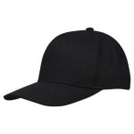 Kasket-med-logo-i-genanvendt-bomuld-model-Onyx-AWARE-sort