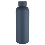 Stor-staalflaske-med-logo-blaa