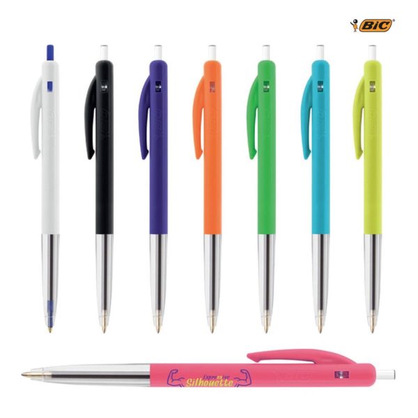 Kuglepen-med-logo-BIC-M10-farver