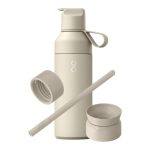 Ocean-bottle-flaske-med-logo-gavesaet-sand