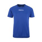 Sports-t-shirt-med-logo-model-rush-barn-kongeblaa