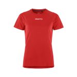 Sports-t-shirt-med-logo-model-rush-dame-roed