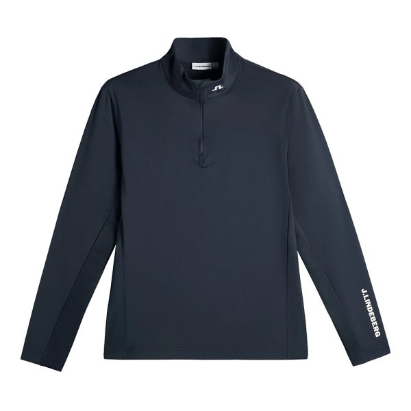 J.Lindeberg Tour Tech Golf Halfzip | Mid Layer trøje med broderet logo