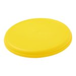 Frisbee-med-logo-genanvendt-plast-gul