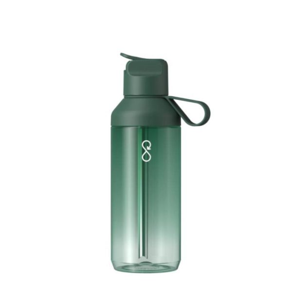 Ocean-Bottle-vandflaske-med-logo-og-sugeror-710ml-GO-Clear-groen