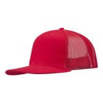 Trucker-kasket-med-logo-roed