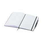 Saet-med-notesbog-og-kuglepen-med-logo-i-genanvendte-materialer-linjeret