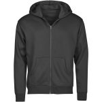 Hættetrøje med logo, model Unlabeled Full Zip, Tee Jays - Billede 6